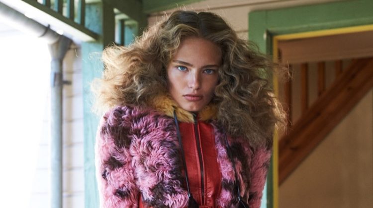 Anna Mila Guyenz Wears Autumnal Style in ELLE Sweden