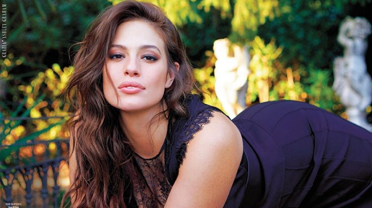 Ashley Graham Poses in Chic Fashions for Grazia Italy