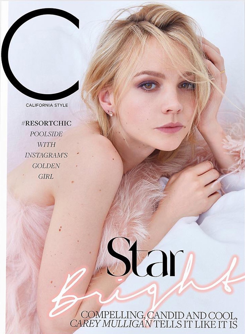 Carey Mulligan on C Magazine Winter 2017 Cover