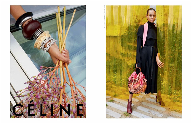 An image from Celine's resort 2018 advertising campaign