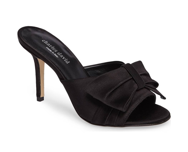 Charles David Sasha Asymmetrical Bow Mule $169.96 (previously $248.95)
