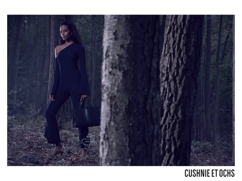 Cushnie et Ochs captures fall-winter 2017 campaign in woods setting