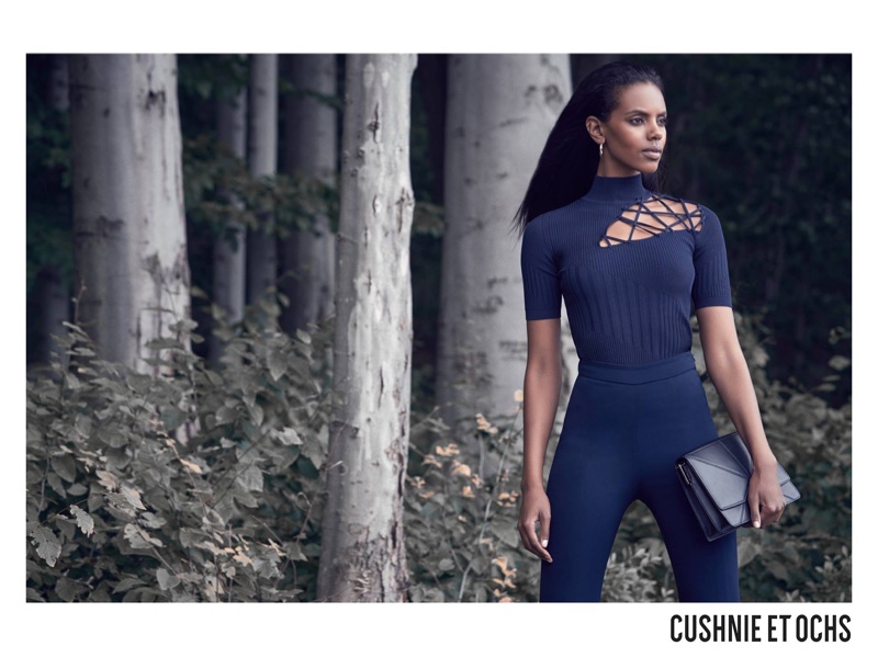 Grace Mahary stars in Cushnie et Ochs' fall-winter 2017 campaign