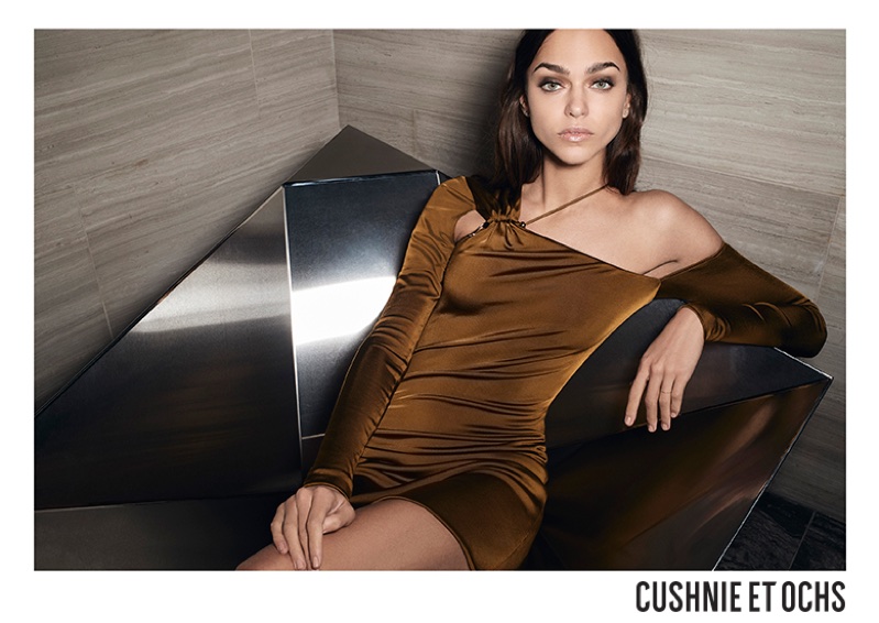 Zhenya Katava stars in Cushnie et Ochs' resort 2018 campaign