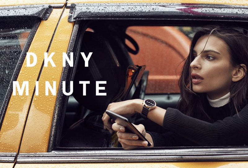 Emily Ratajkowski stars in DKNY Minute campaign