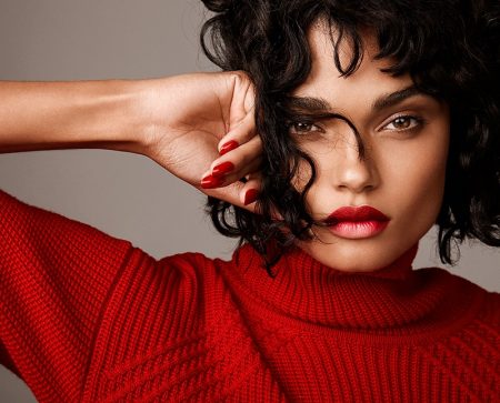 Daniela Braga Poses in Red-Hot Fashions for Harper's Bazaar Daniela Braga Poses in Red-Hot Fashions for Harper's Bazaar