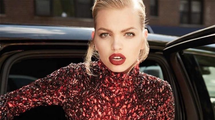 Daphne Groeneveld Poses in Glamorous Looks for Harper’s Bazaar Turkey