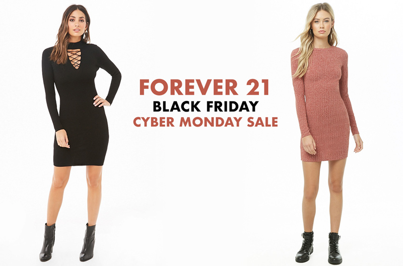 Forever 21 2018 Black Friday & Cyber Monday sales