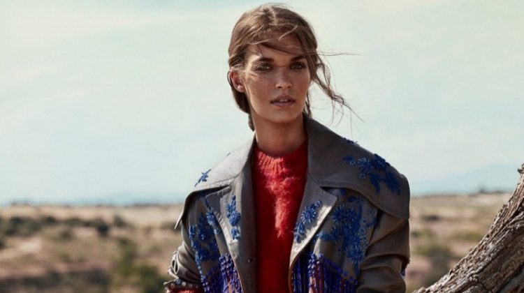 Gara Arias Channels Western Style for TELVA Magazine