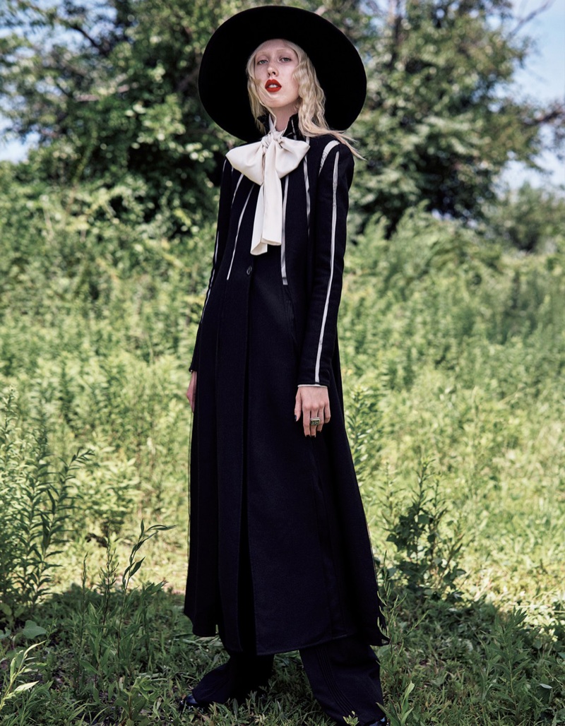 Gothic Fashion Editorial | Vogue Japan | Tyg & Elizabeth Davison