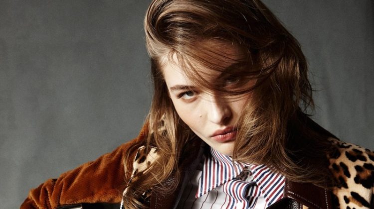Grace Elizabeth Models Laid-Back Fashions for Sunday Times Style