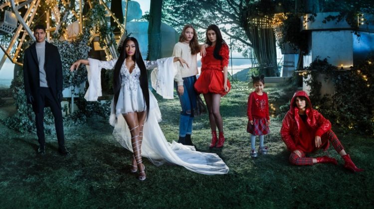 Nicki Minaj, Top Models Front H&M’s Holiday 2017 Campaign