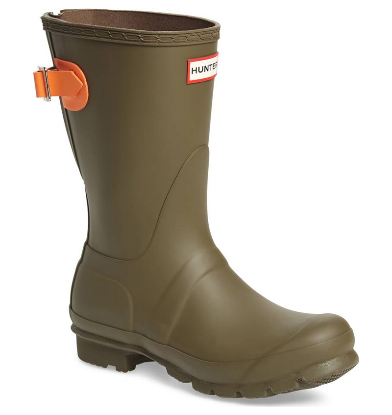 Hunter Original Short Back Adjustable Rain Boot $100.49 (previously $150)