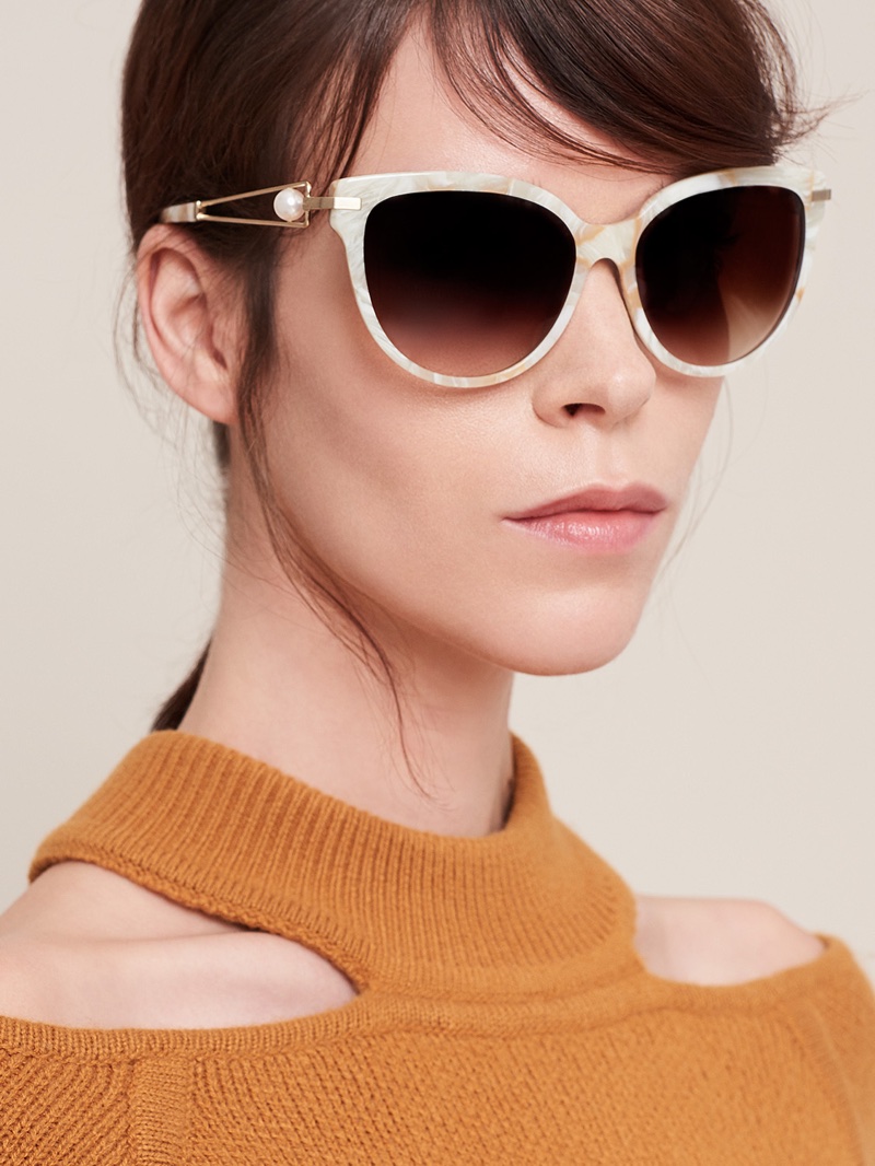 Meghan Collison fronts Jason Wu Eyewear fall-winter 2017 campaign