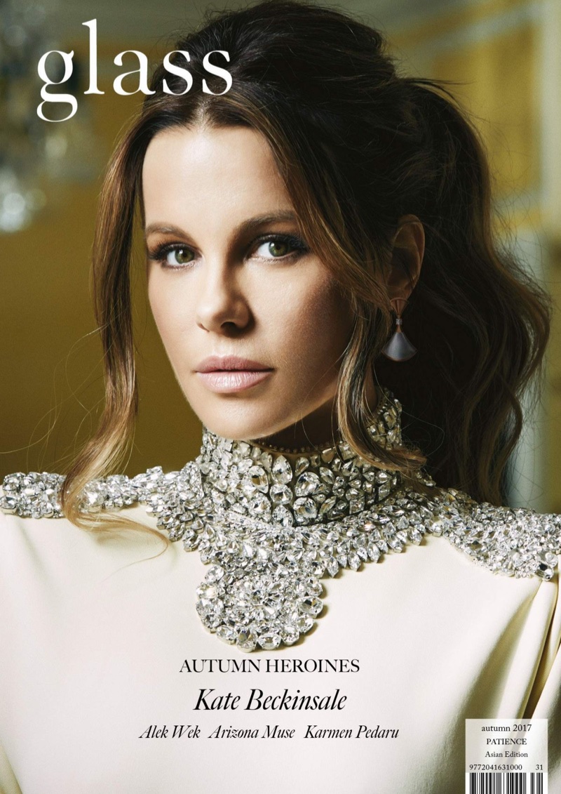 Kate Beckinsale on Glass Magazine Fall-Winter 2017 Cover