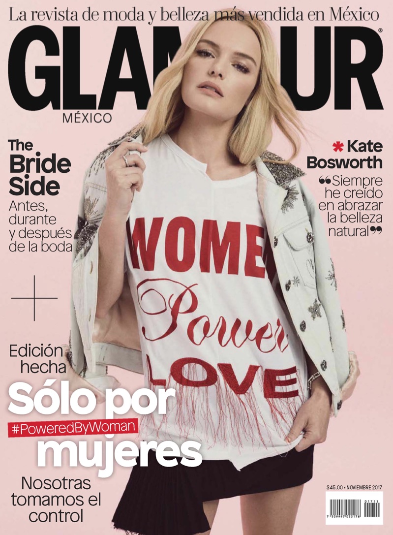 Kate Bosworth on Glamour Mexico December 2017 Cover
