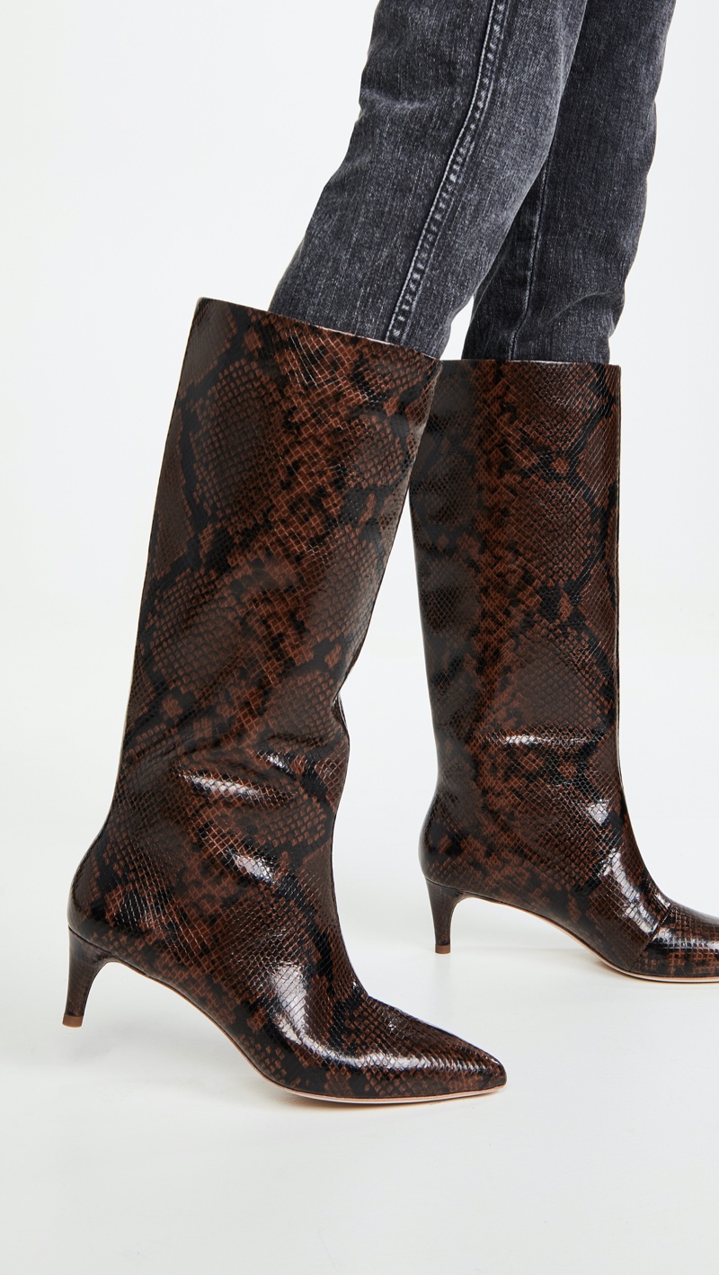 Loeffler Randall Gloria Tall Kitten Heel Boots $ 417 (tidligere $695)