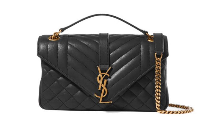 Saint Laurent Soft Envelope Quilted Leather Shoulder Bag $1,645 (previously $2,350)