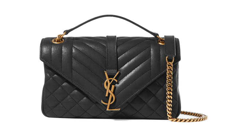 Saint Laurent Soft Envelope Quilted Leather Shoulder Bag $1,645 (previously $2,350)