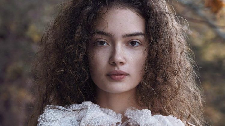 Sasha Kichigina is a Nature Girl in Summerwinter Homme Magazine 
