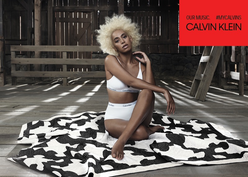 Solange Knowles stars in Calvin Klein Underwear campaign