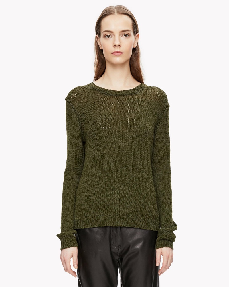 Theory Boucle Crewneck Sweater $171 (previously $285)