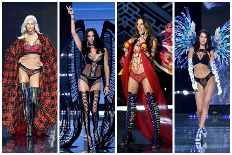 Models at the 2017 Victoria's Secret Fashion Show