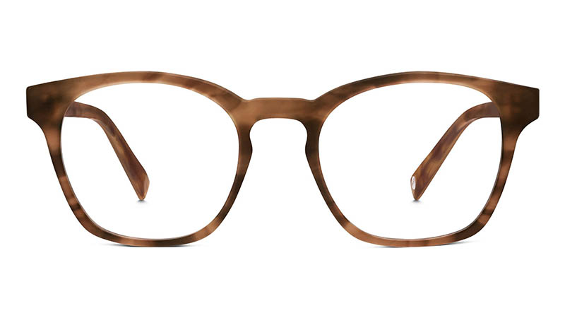 Warby Parker Felix Glasses in Sandalwood Matte $95