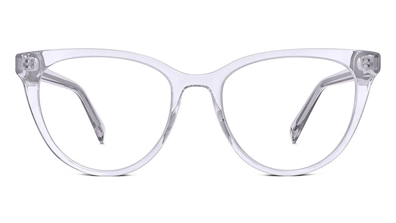 Warby Parker Haley Glasses in Lavender Crystal $95