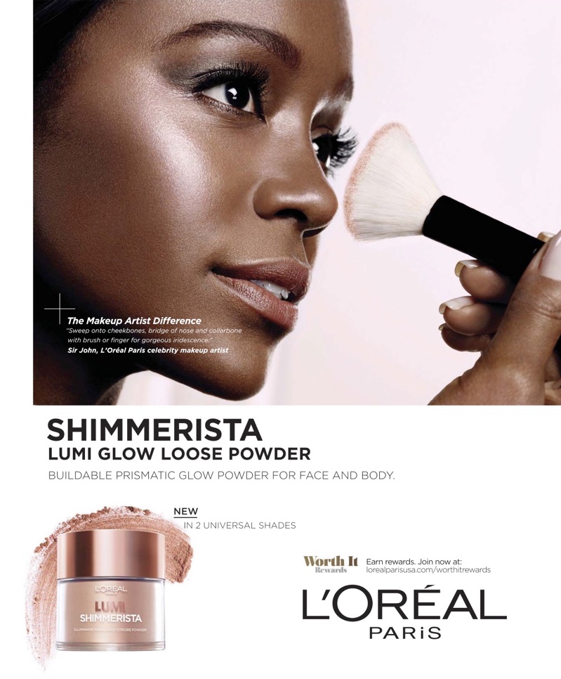 Actress Aja Naomi King fronts L'Oreal Paris Shimmerista campaign