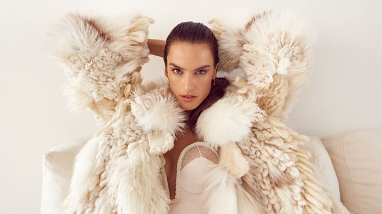 Alessandra Ambrosio Gets Draped in Luxe Coats for Vogue Portugal