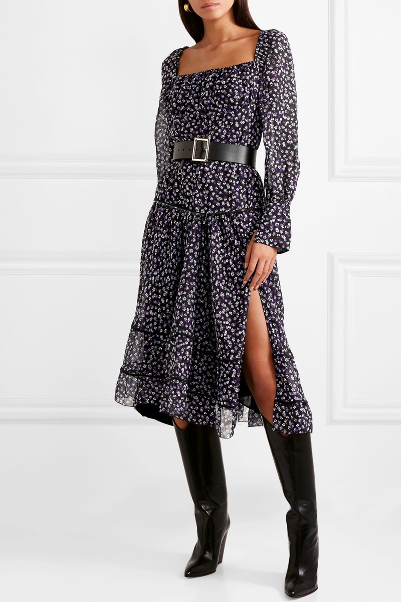 Altuzarra Lahiri Floral-Print Silk-Georgette Dress $998 (previously $2,495)