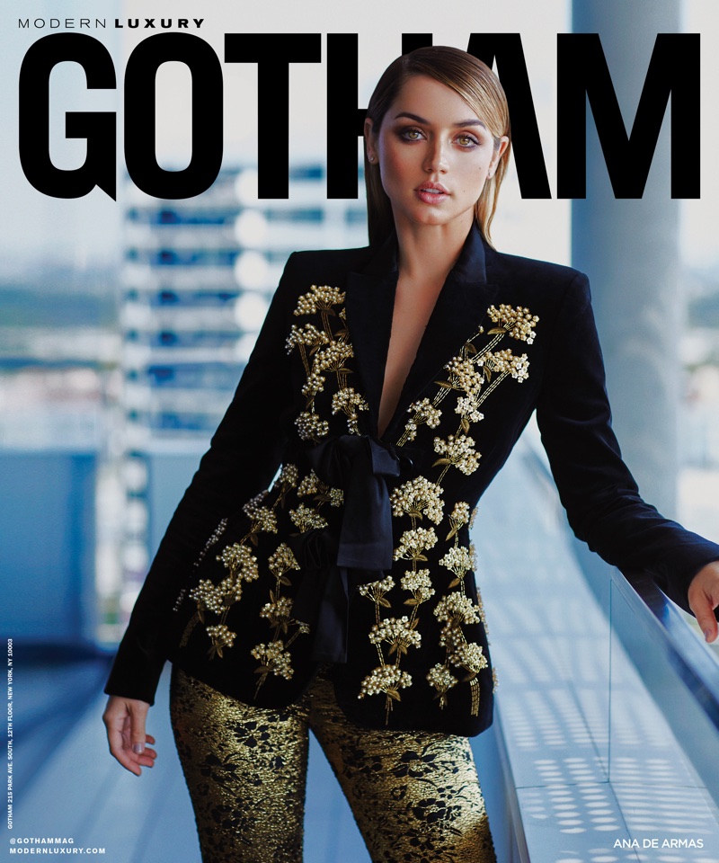 Ana de Armas on Gotham Magazine Winter 2017 Cover