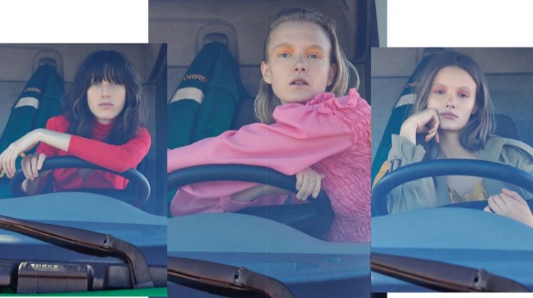 Maja, Lilly & Maga Go for a Stylish Ride in Vogue Portugal