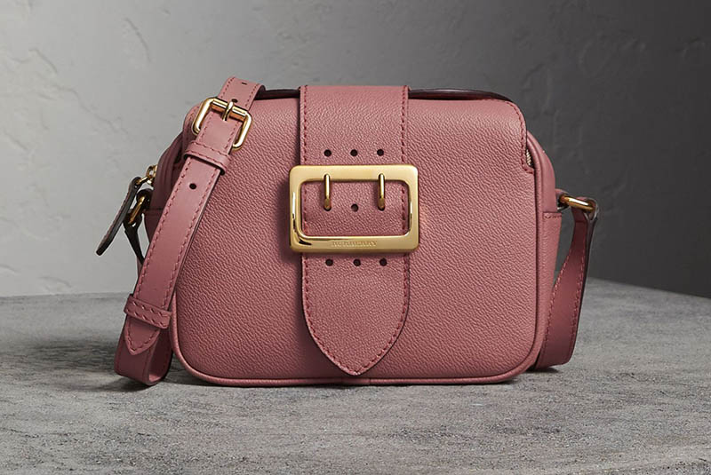 Burberry The Small Buckle Crossbody Bag in Dusty Pink $675 (previously $950)