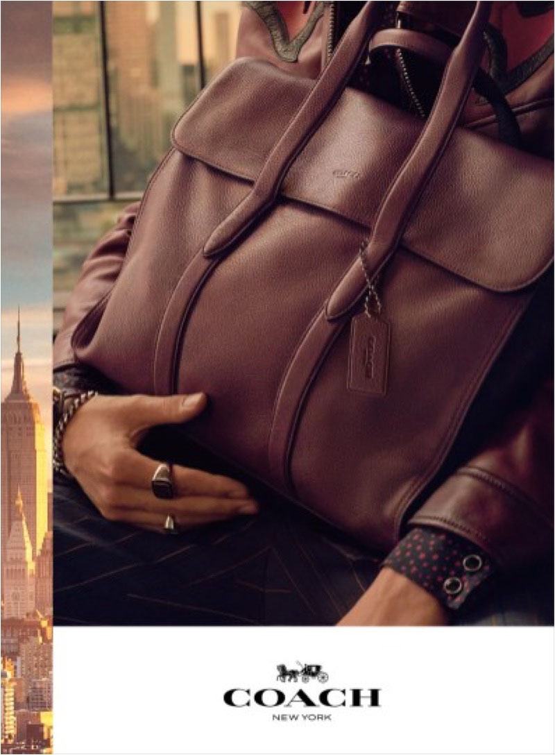 An image from Coach's spring 2018 advertising campaign