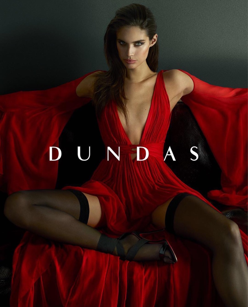 Sara Sampaio stars in Dundas' resort 2018 campaign