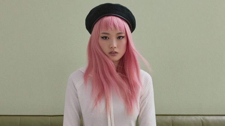 Fernanda Ly Charms in For Love & Lemons’ Winter Knitz Styles