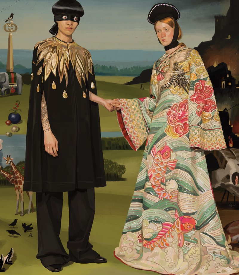 Gucci Spring Summer 18 Ad Campaign Fashion Gone Rogue