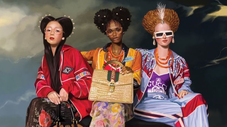 Gucci Gets Illustrated with ‘Utopian Fantasy’ Spring 2018 Campaign