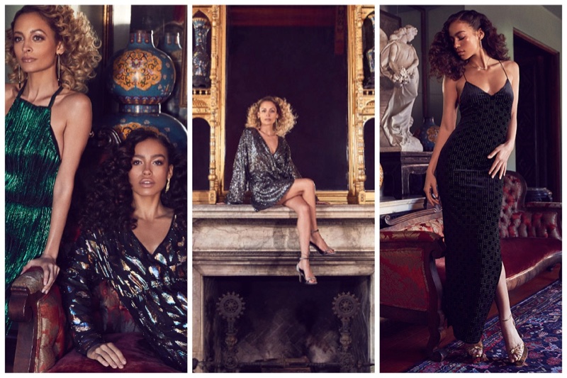 House of Harlow x REVOLVE Holiday 2017.18 dresses