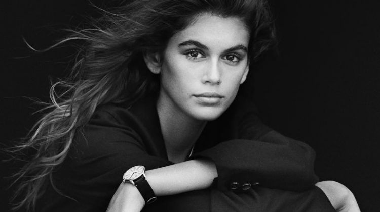 Kaia Gerber stars OMEGA Tresor watch campaign