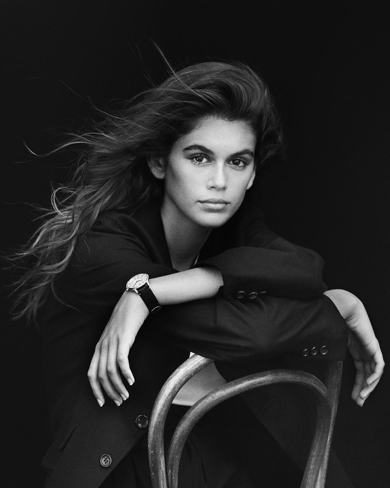 Kaia Gerber | OMEGA 'Trésor' Watch | Ad 