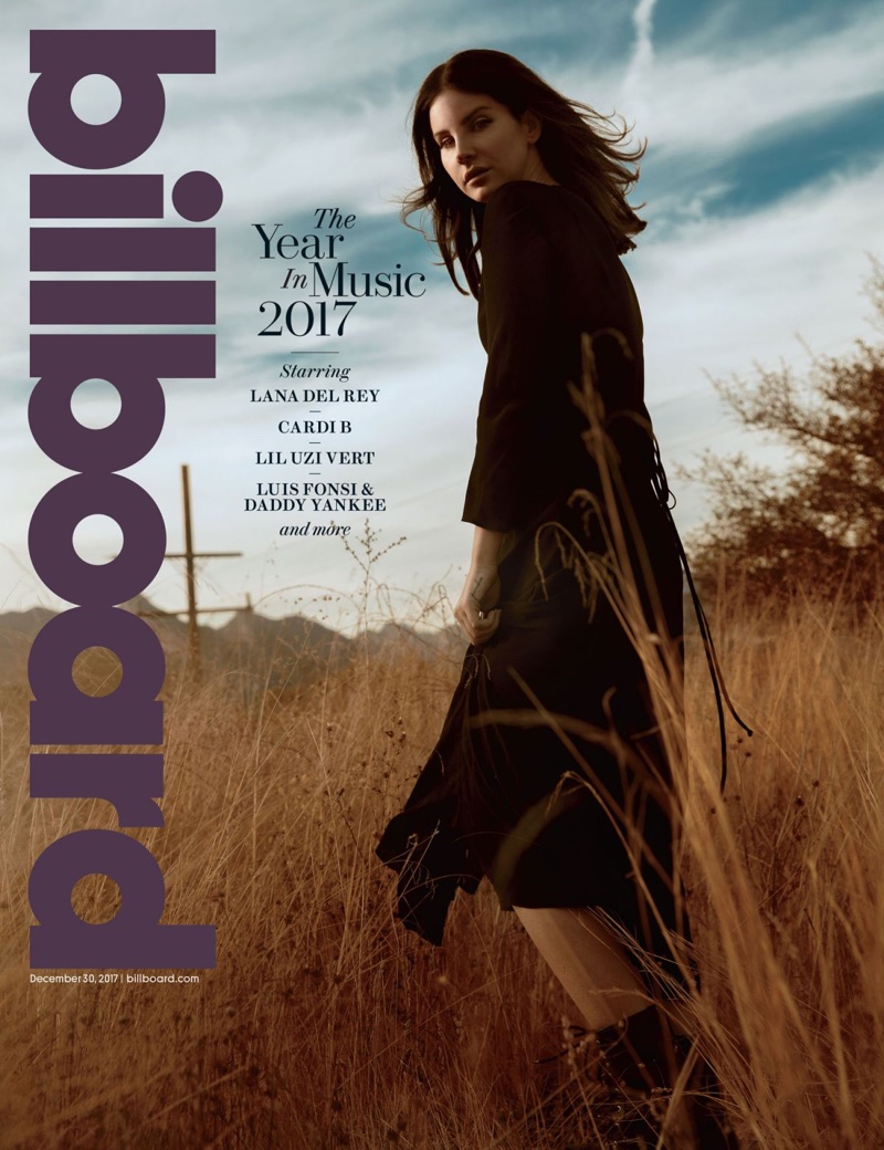 Lana Del Rey on Billboard Magazine December 30th, 2017 Cover