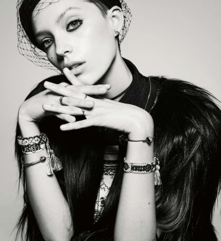 Loane Normand Looks Divine in Dior for Interview Magazine Loane Normand Looks Divine in Dior for Interview Magazine