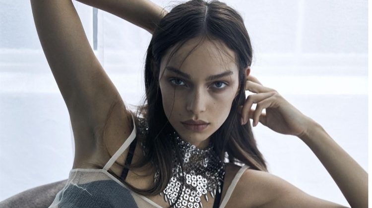 Luma Grothe Poses in Lingerie Inspired Styles for Harper’s Bazaar Australia