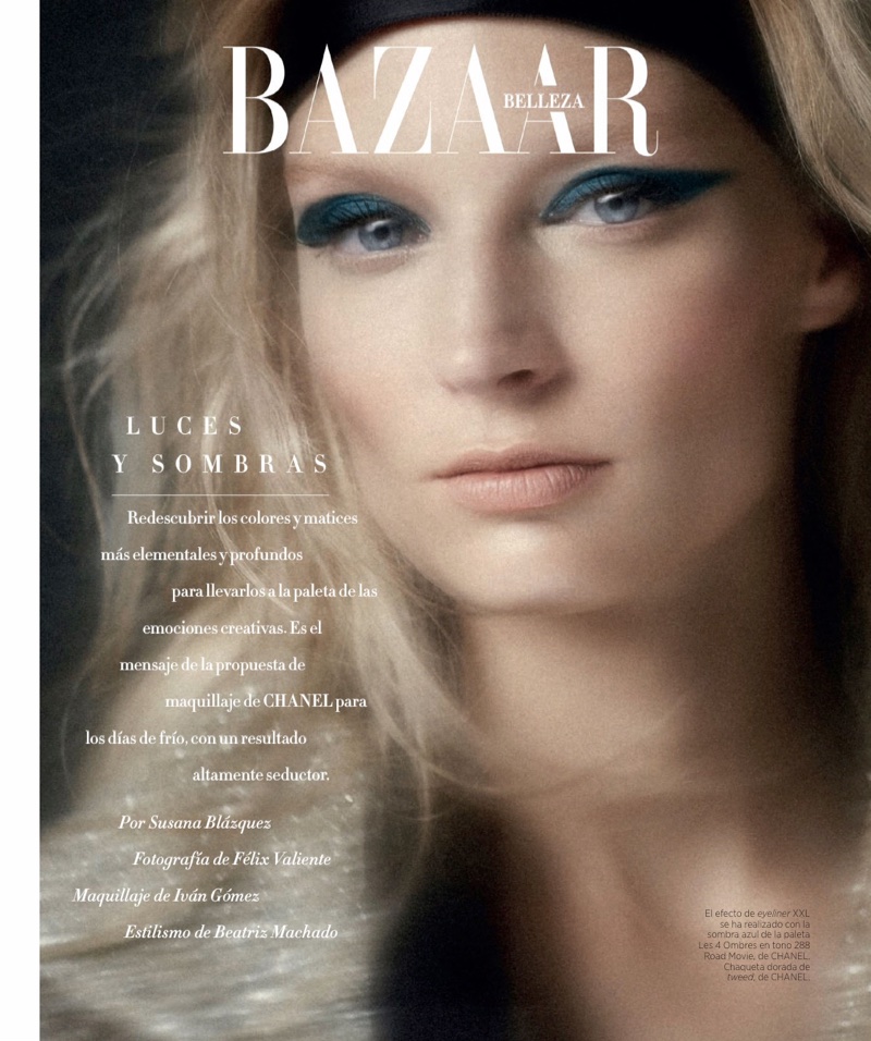 Melissa Tammerijn | Chanel Beauty Editorial | Harper's Bazaar Spain