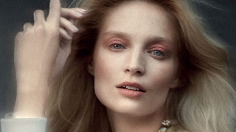 Melissa Tammerijn Enchants in Chanel Beauty Looks for Harper’s Bazaar Spain