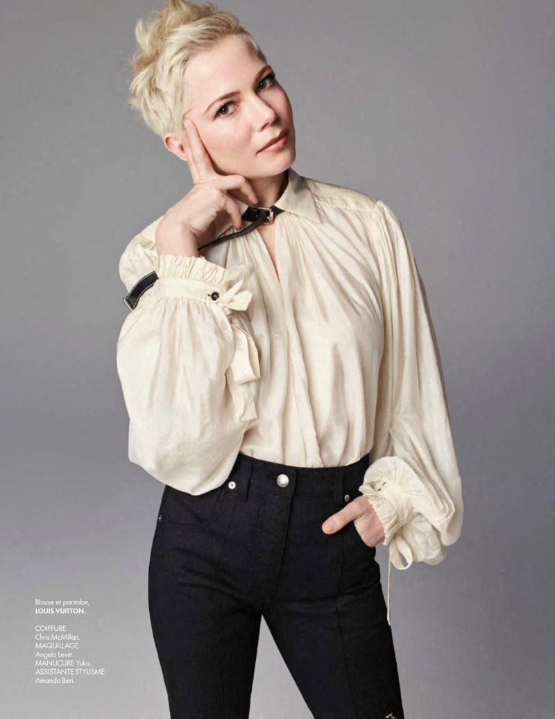 LOUIS VUITTON - Fashion MICHELLE WILLIAMS WITH THE NEW LOCKIT