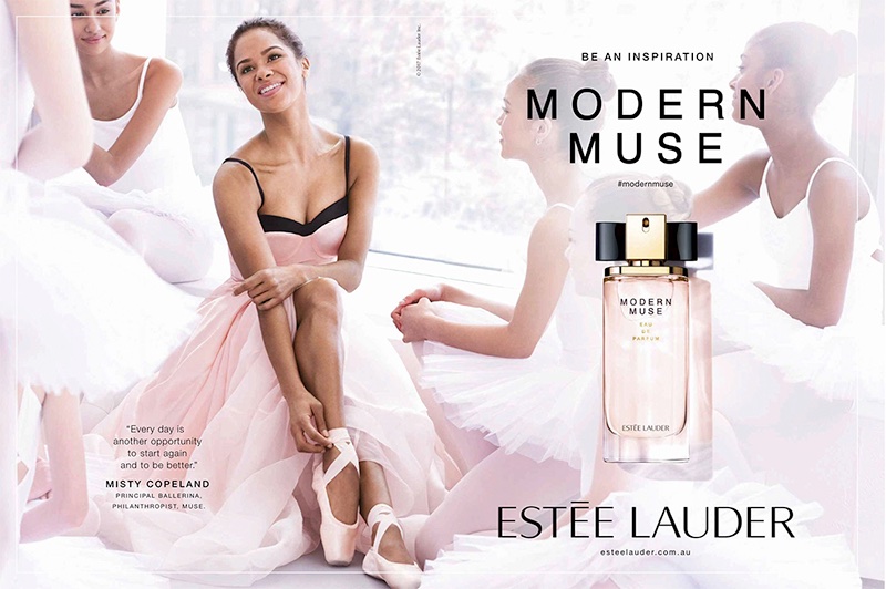 Misty Copeland fronts Estee Lauder Modern Muse advertising campaign